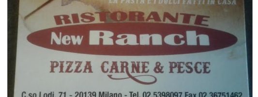 Ristorante e Pizzeria Corso Lodi – Al Ranch